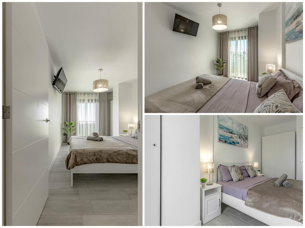 Newly Reformed With Sea View And Pool, Near The Beach, In Playa De Americas Apartment *